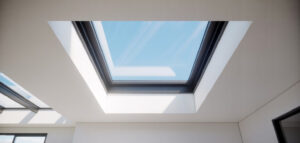 Takfönster installerat i ett modernt hem, med fokus på rent ljusinsläpp.